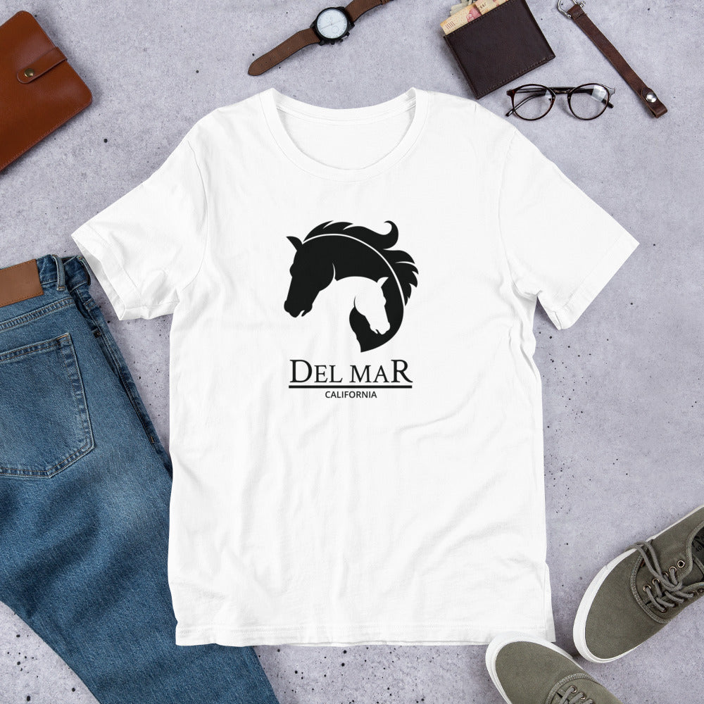 Cool Del Mar California Horse Racing Track Derby Fan Unisex T-Shirt