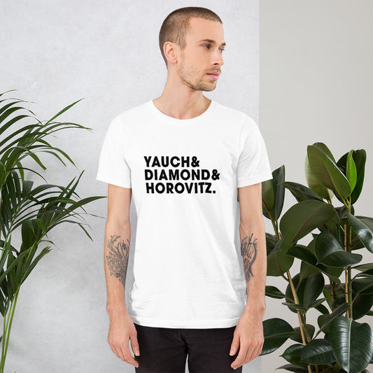 Yauch Diamond Horovitz Old School Hip Hop Music Legends Unisex T-Shirt