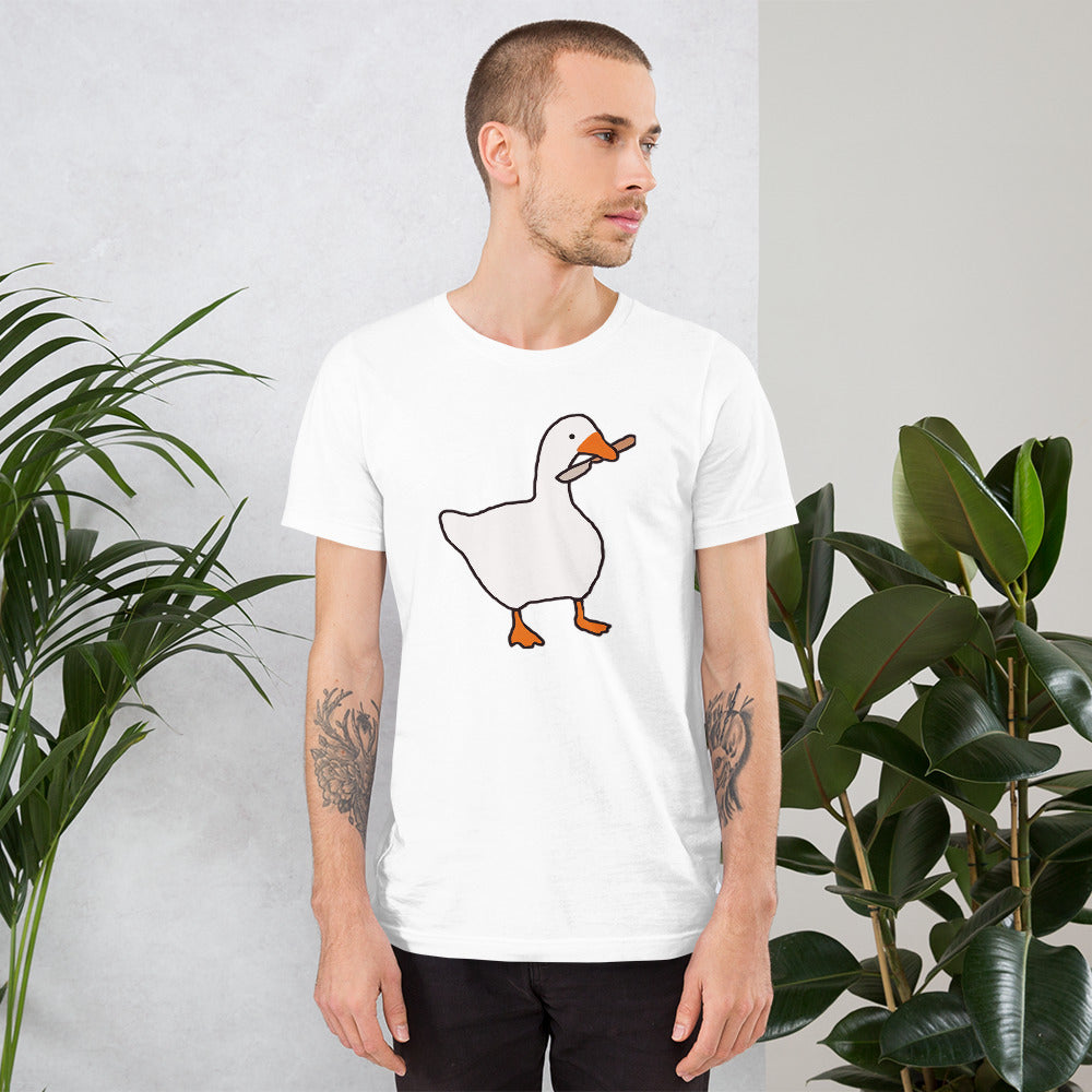 Funny Untitled Goose Gamer Video Game Fan Unisex T-Shirt