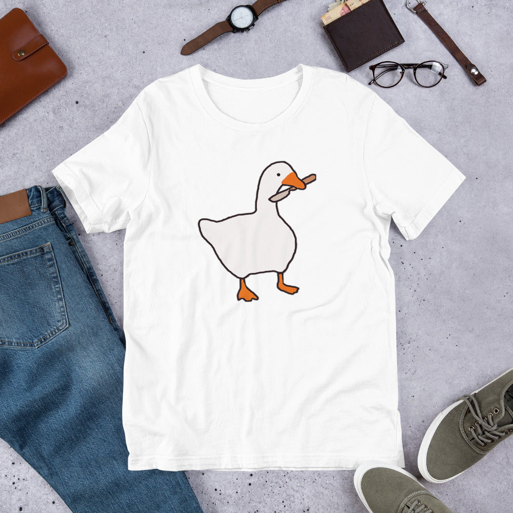 Funny Untitled Goose Gamer Video Game Fan Unisex T-Shirt