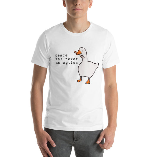 Untitled Goose Funny Slogan Gamer Video Game Fan Unisex T-Shirt