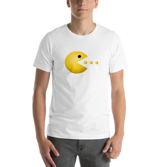 Retro Old School Video Game Fan Arcade Pac Man Gamer Unisex T-Shirt