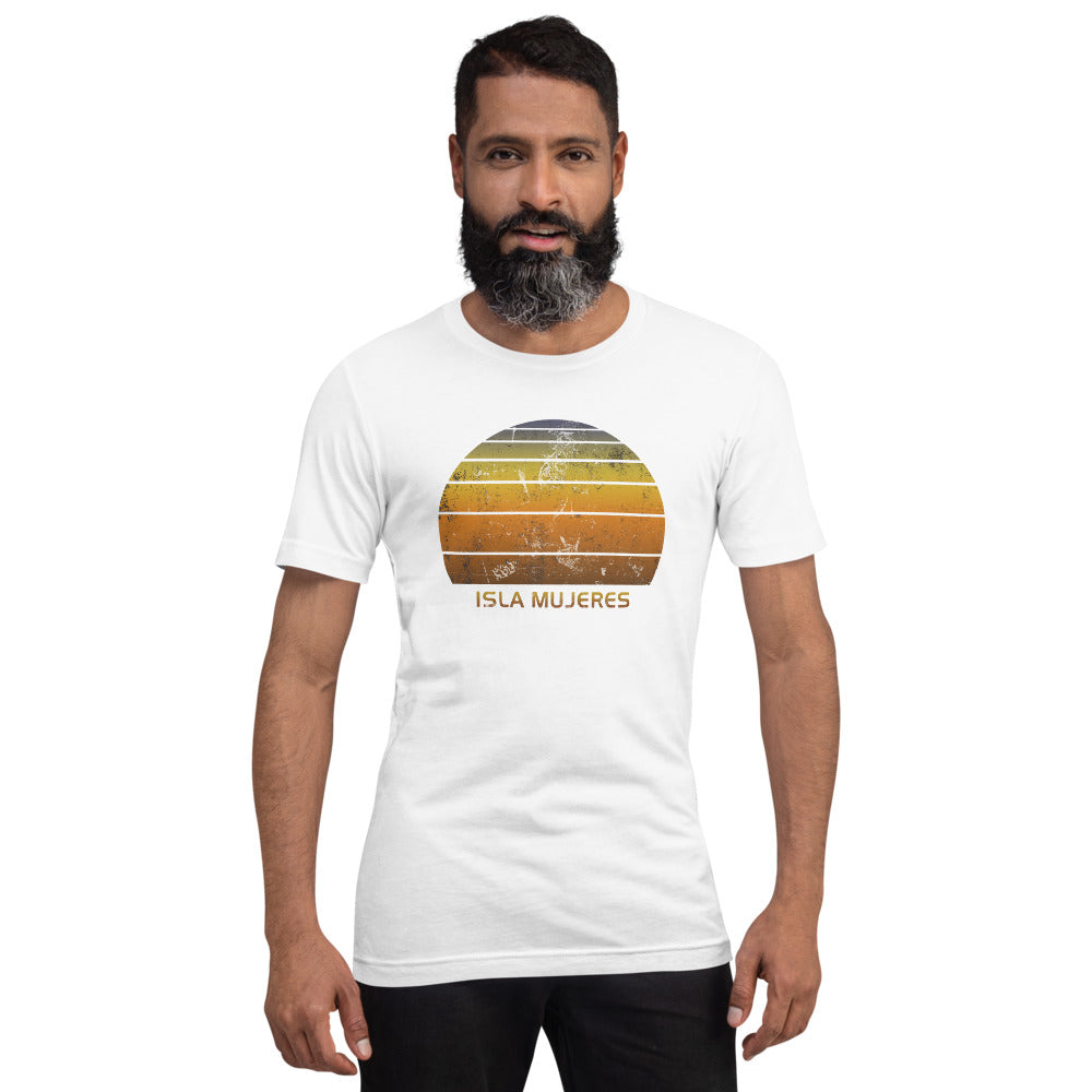 Retro Isla Mujeres Mexico Mexican Beach Vacation Souvenir Unisex T-Shirt