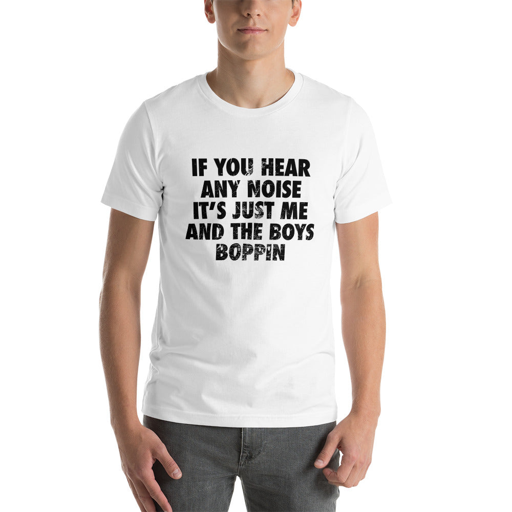 New York Baseball Fan Funny NY Boys Boppin Quote Unisex T-Shirt