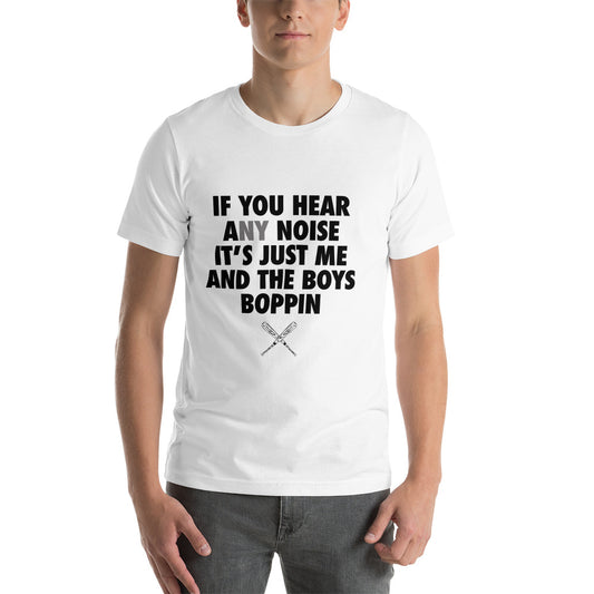 New York Baseball Fan Funny Boys Boppin Quote NY Unisex T-Shirt