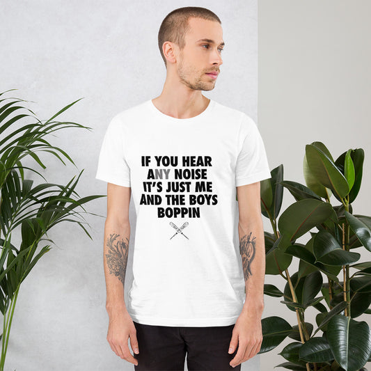 New York Baseball Fan Funny Boys Boppin Quote NY Unisex T-Shirt