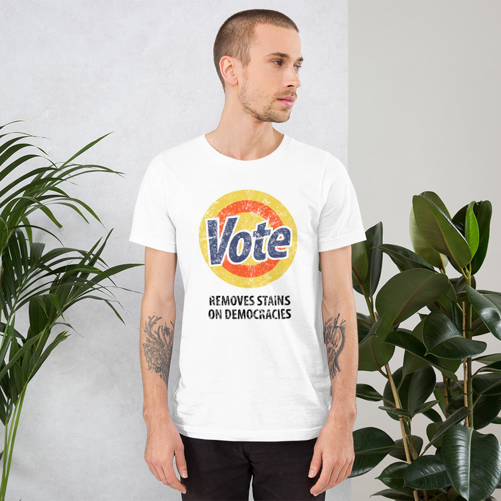 Vote Parody Political Democrats Funny Joke Anti Trump Unisex T-Shirt