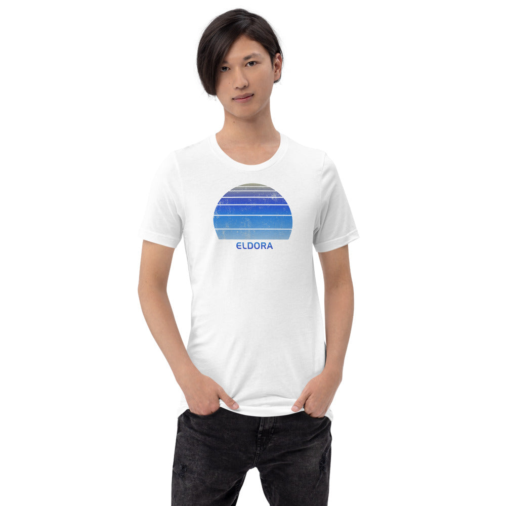 Retro Eldora Colorado Ski Skiing Fan Unisex T-Shirt