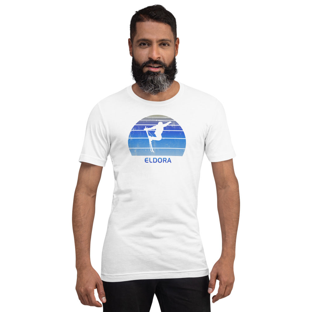 Retro Eldora Colorado Skiing Fan Unisex T-Shirt