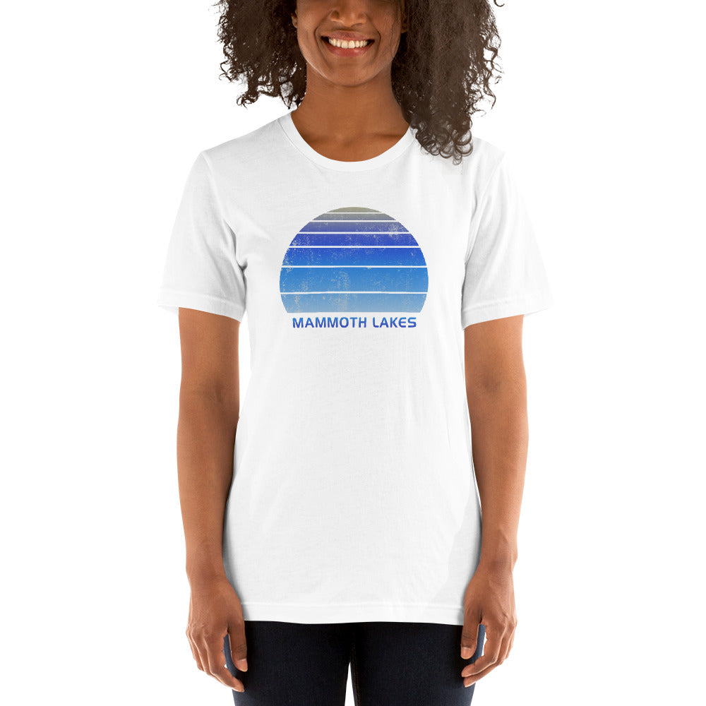 Retro Mammoth Lakes California Ski Skiing Fan Unisex T-Shirt