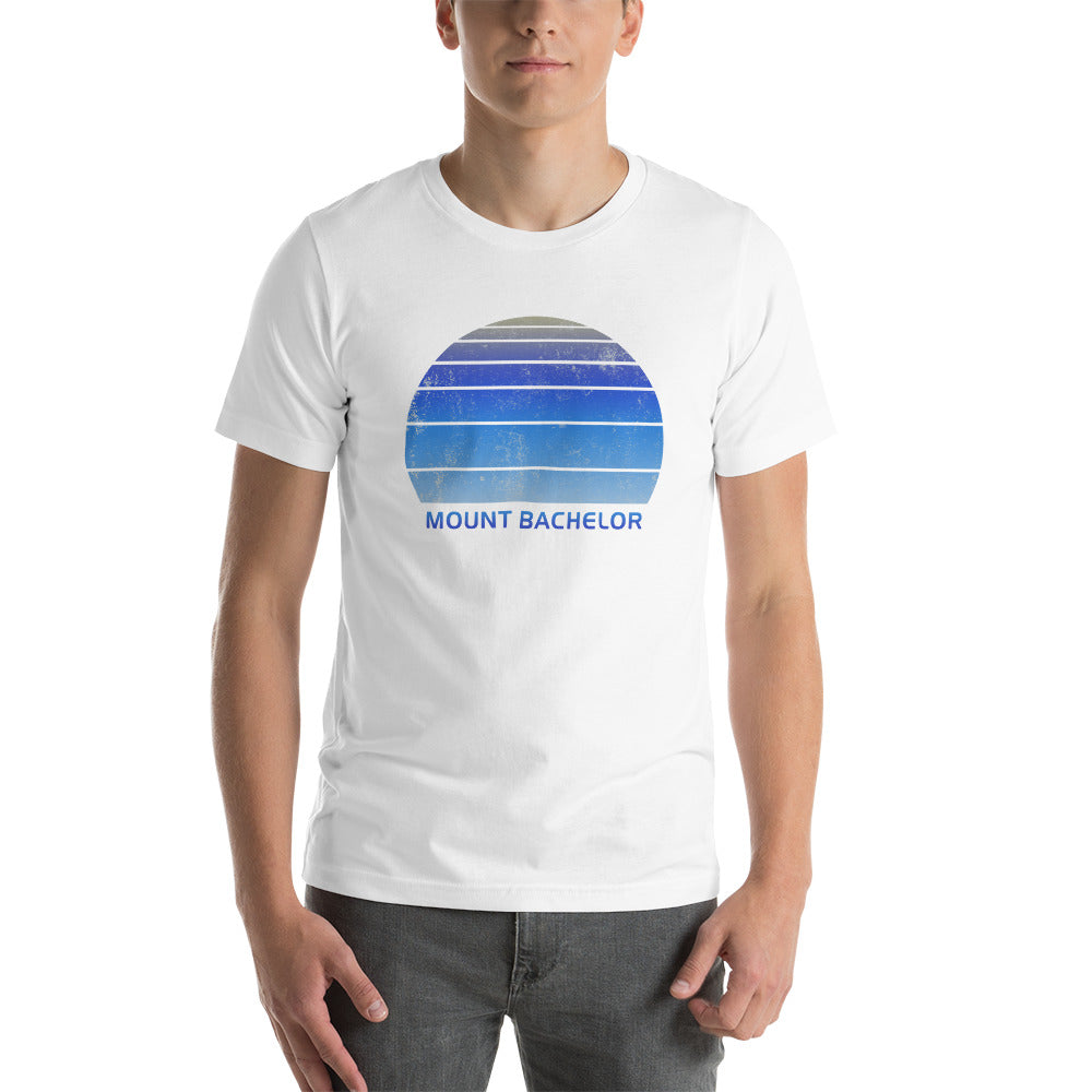 Retro Mount Bachelor Ski Skiing Fan Unisex T-Shirt