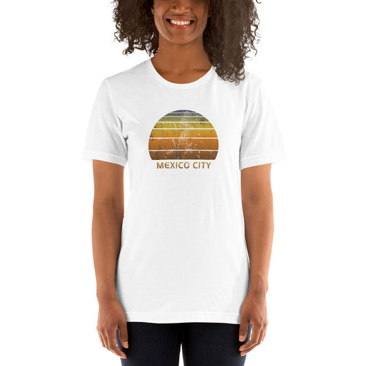 Retro Mexico City Mexico Unisex T-Shirt