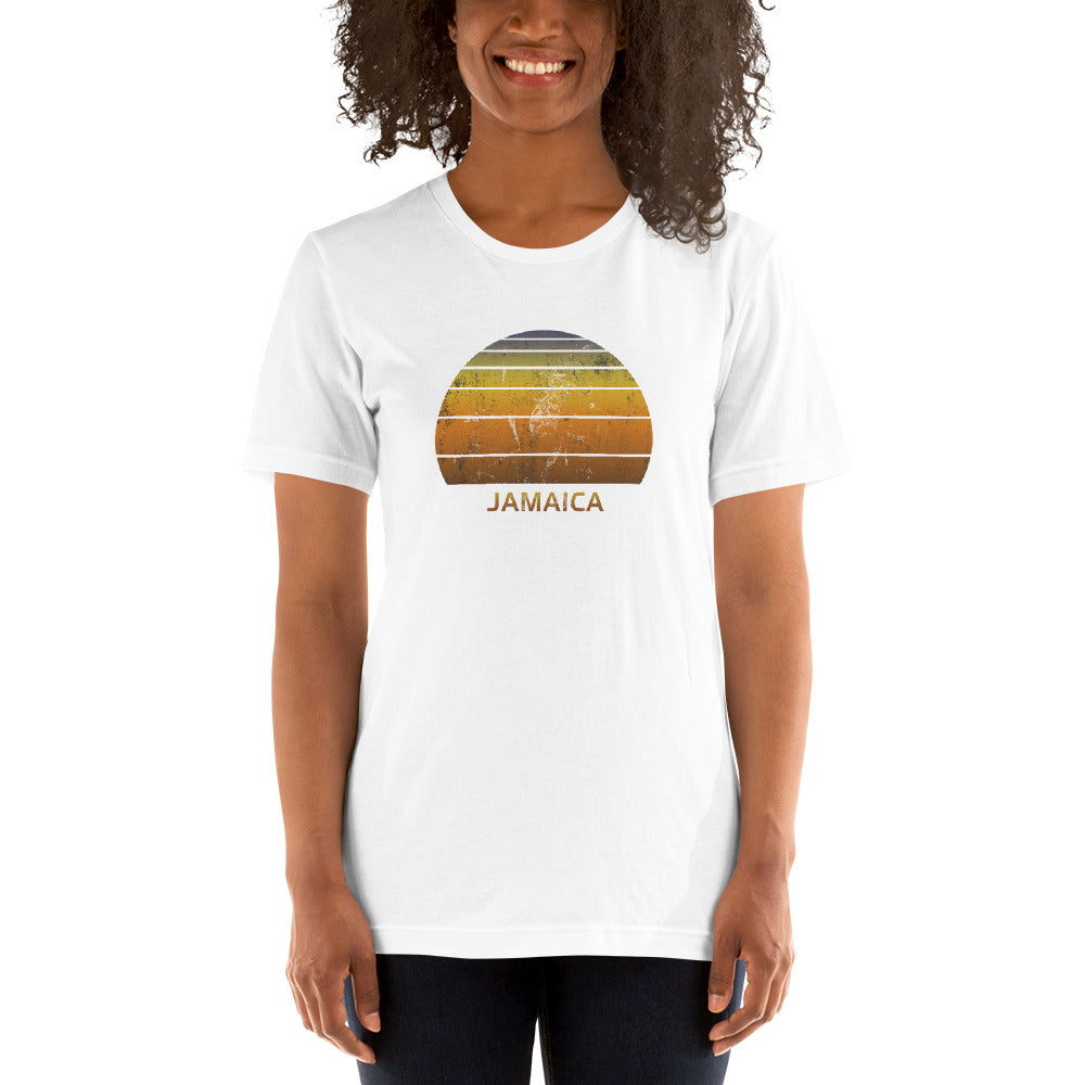 Retro Jamaica  Beach Vacation Souvenir Unisex T-Shirt