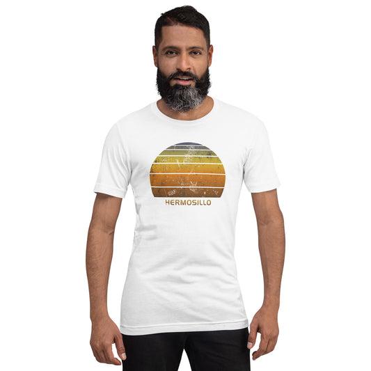 Retro Hermosillo Mexico Unisex T-Shirt