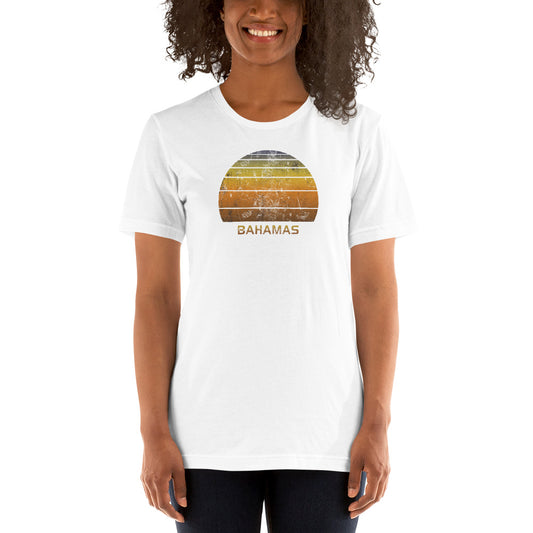 Retro Bahamas Beach Vacation Souvenir Unisex T-Shirt