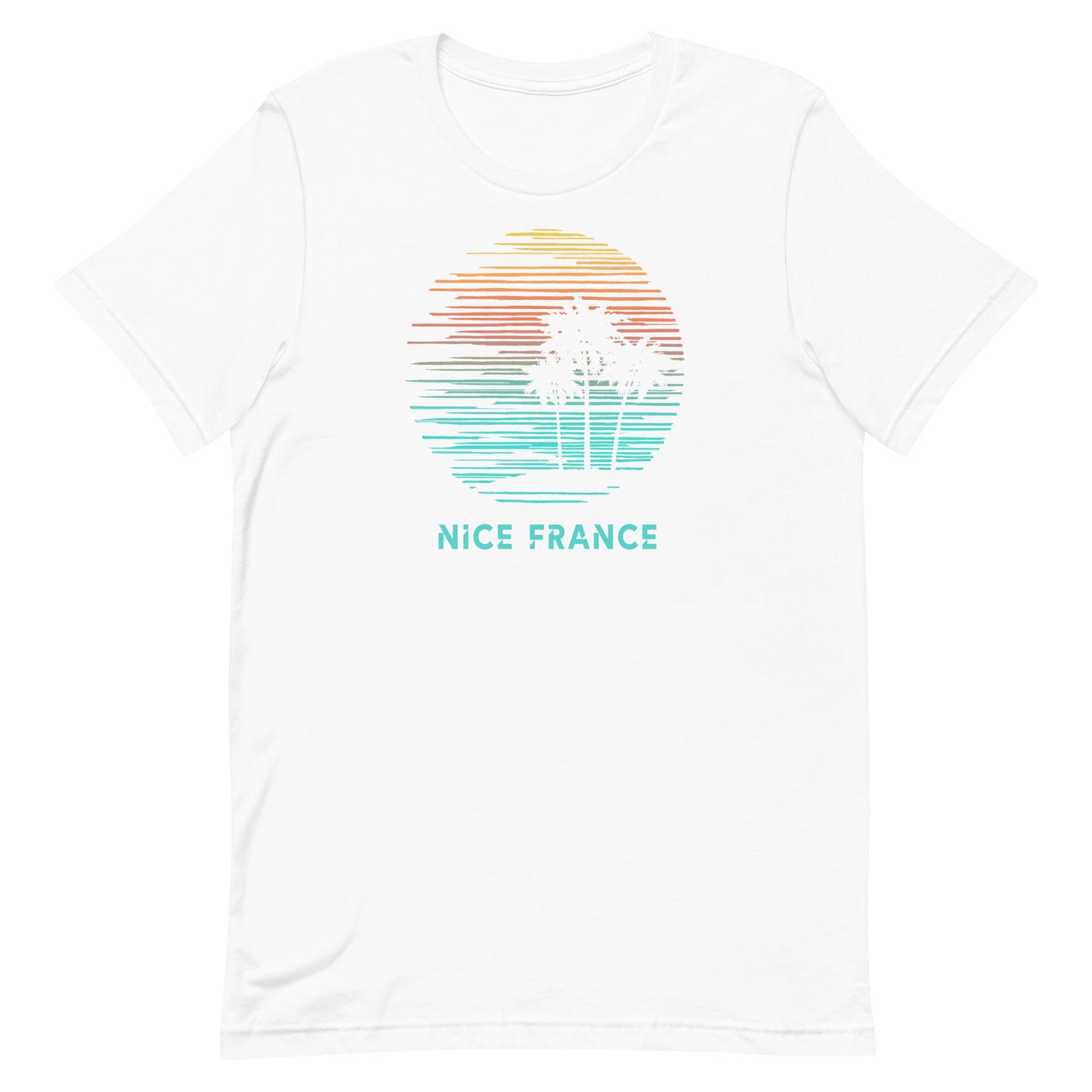 Nice France Souvenir Vacation Artistic Unisex T-Shirt