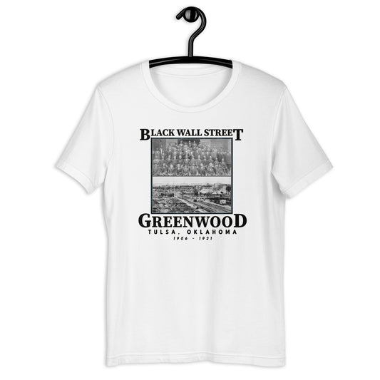 Black Wall Street Tulsa Oklahoma Massacre African American History Unisex T-Shirt
