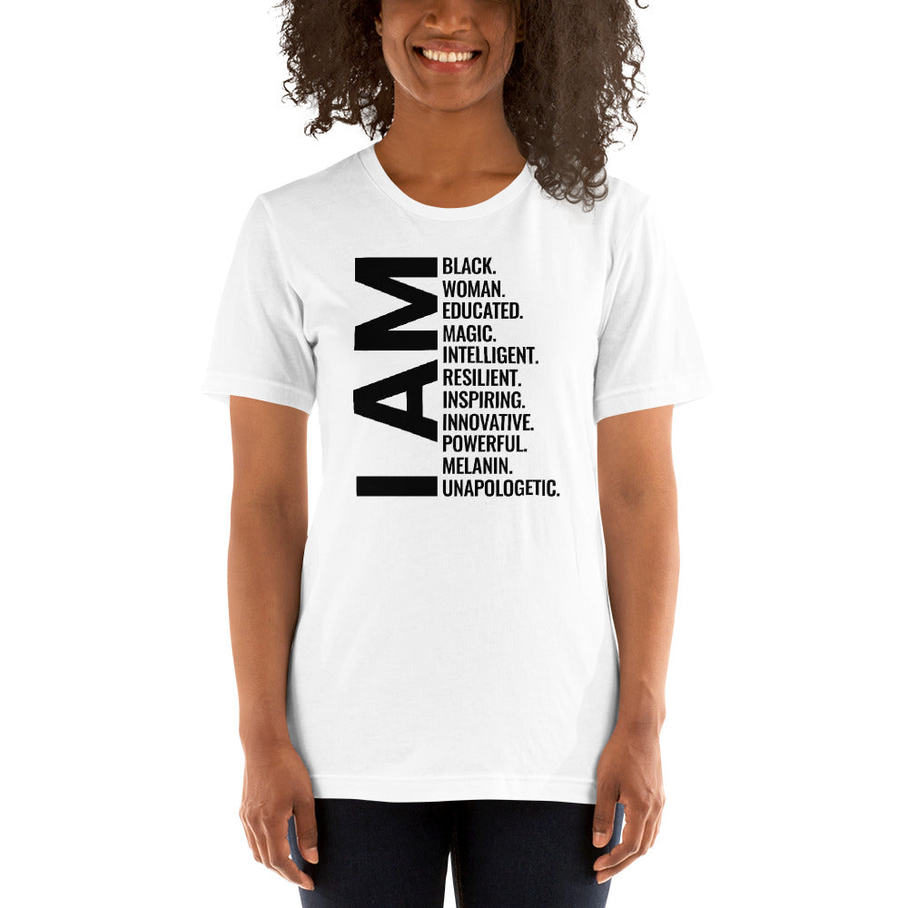 Black Women African American Pride Quote Unisex T-Shirt