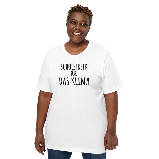 Schulstreik fur das Klima School Strike For Climate Environment Unisex T-Shirt