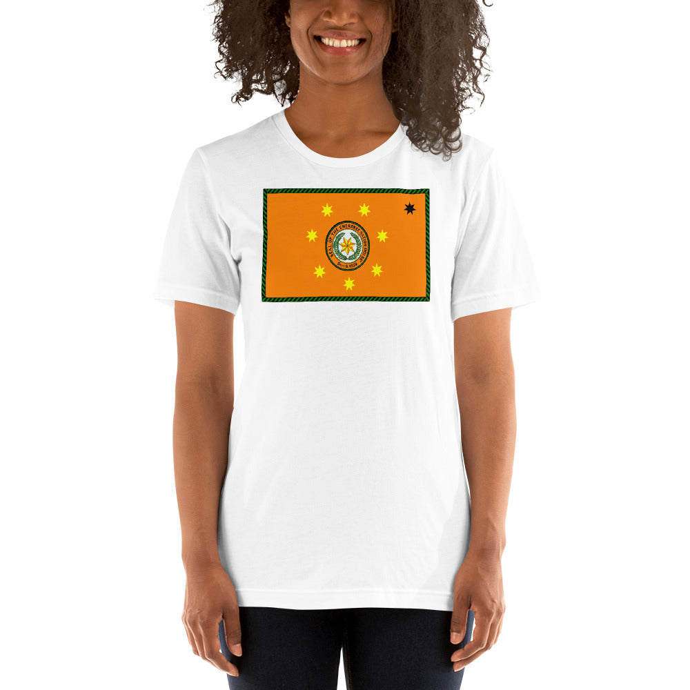 Cherokee Indian Native American Pride Ancestry Tribe Flag Unisex T-Shirt