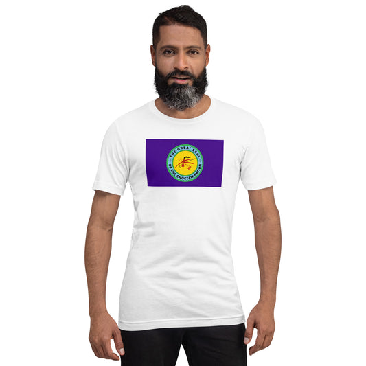 Choctaw Indian Native American Pride Ancestry Tribe Flag Unisex T-Shirt
