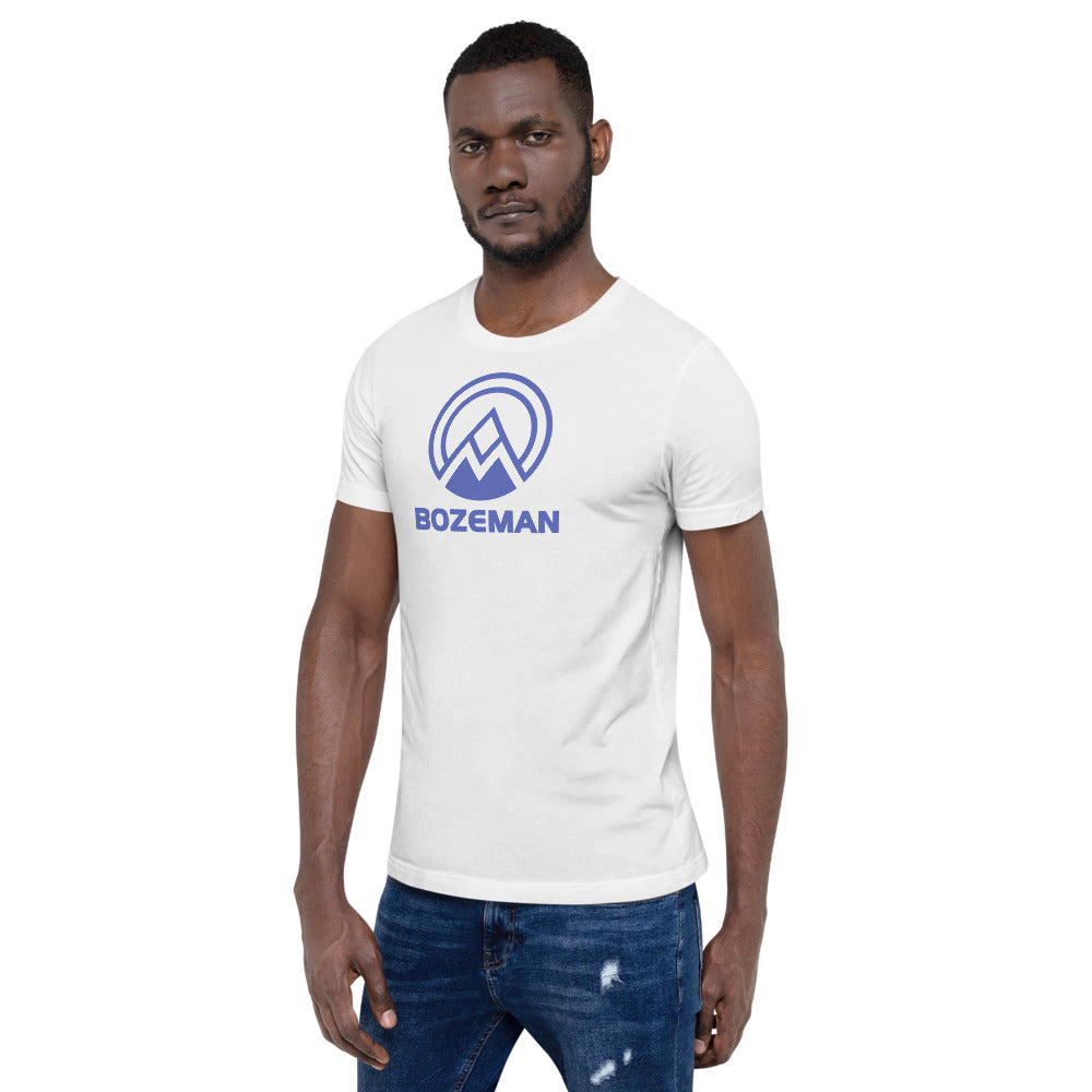 Bozeman Montana Skiing Snowboarding Fan Unisex T-Shirt