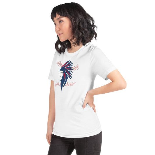 Cleveland Female Baseball Fan Unisex T-Shirt