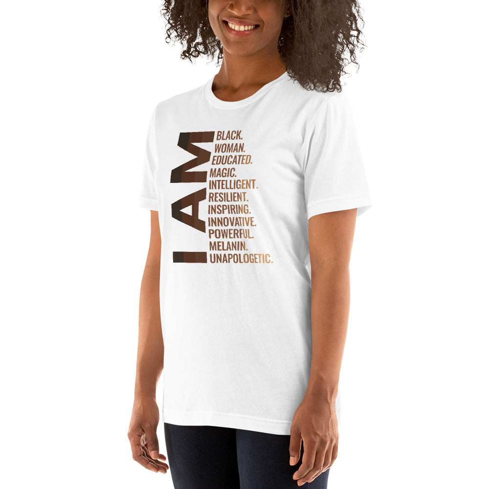 Black Women African American Pride Quote Unisex T-Shirt