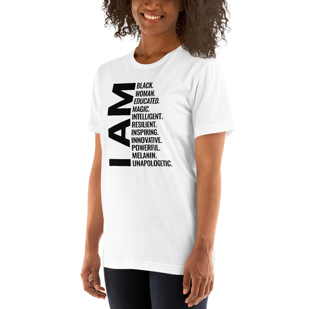 Black Women African American Pride Quote Unisex T-Shirt