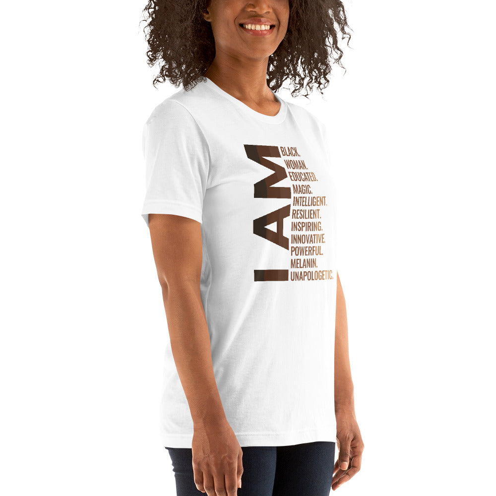 Black Women African American Pride Quote Unisex T-Shirt