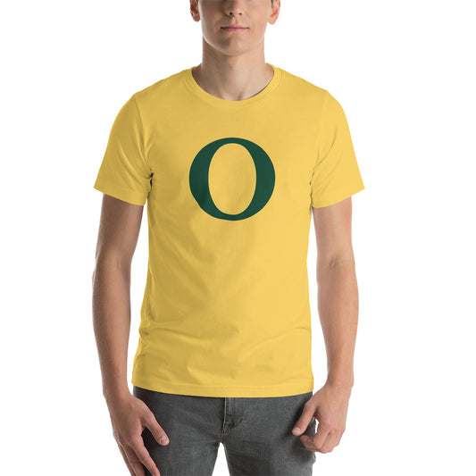 Oregon Letter O College Football Fan Unisex T-Shirt