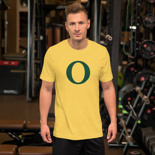 Oregon Letter O College Football Fan Unisex T-Shirt