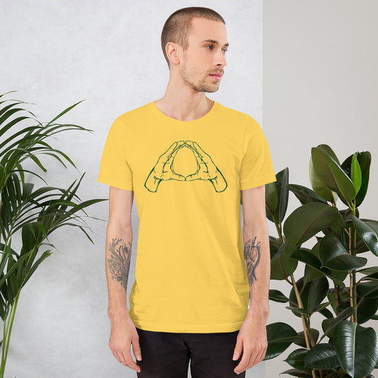Oregon O Hand Sign Football Gesture Fan Unisex T-Shirt