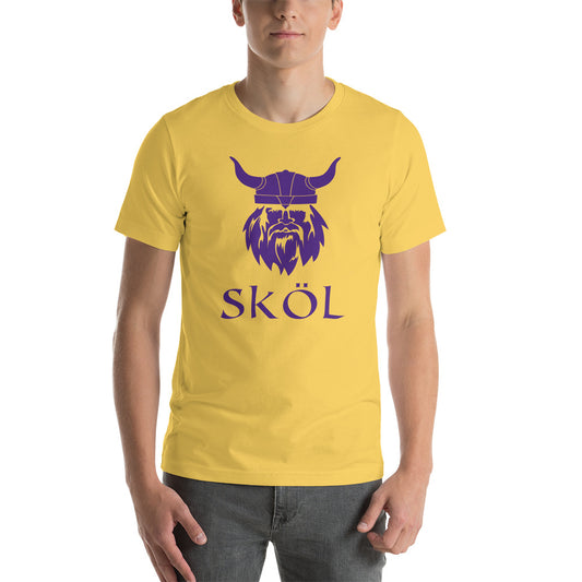 Skol Viking Chant Slogan Minnesota Fan Football Unisex T-Shirt