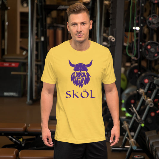 Skol Viking Chant Slogan Minnesota Fan Football Unisex T-Shirt