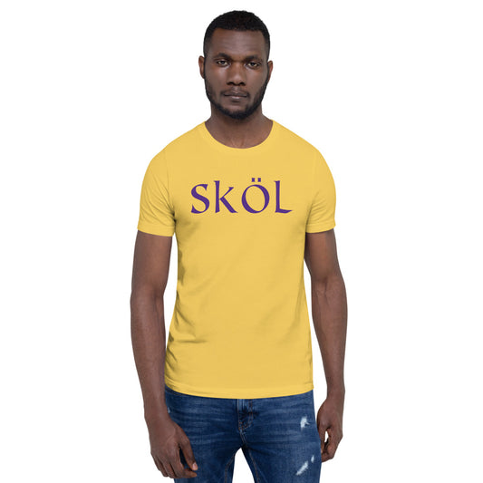 Skol Viking Chant Slogan Minnesota Fan Football Unisex T-Shirt