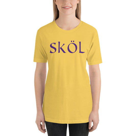 Skol Viking Chant Slogan Minnesota Fan Football Unisex T-Shirt