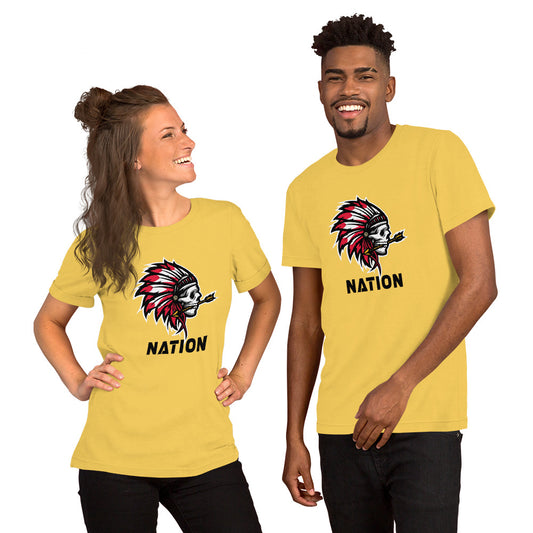 Indian Chief Nation Football Fan Unisex T-Shirt