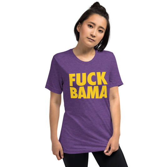 State Of Louisiana Fan Anti-Alabama Slogan Football Short sleeve T-Shirt