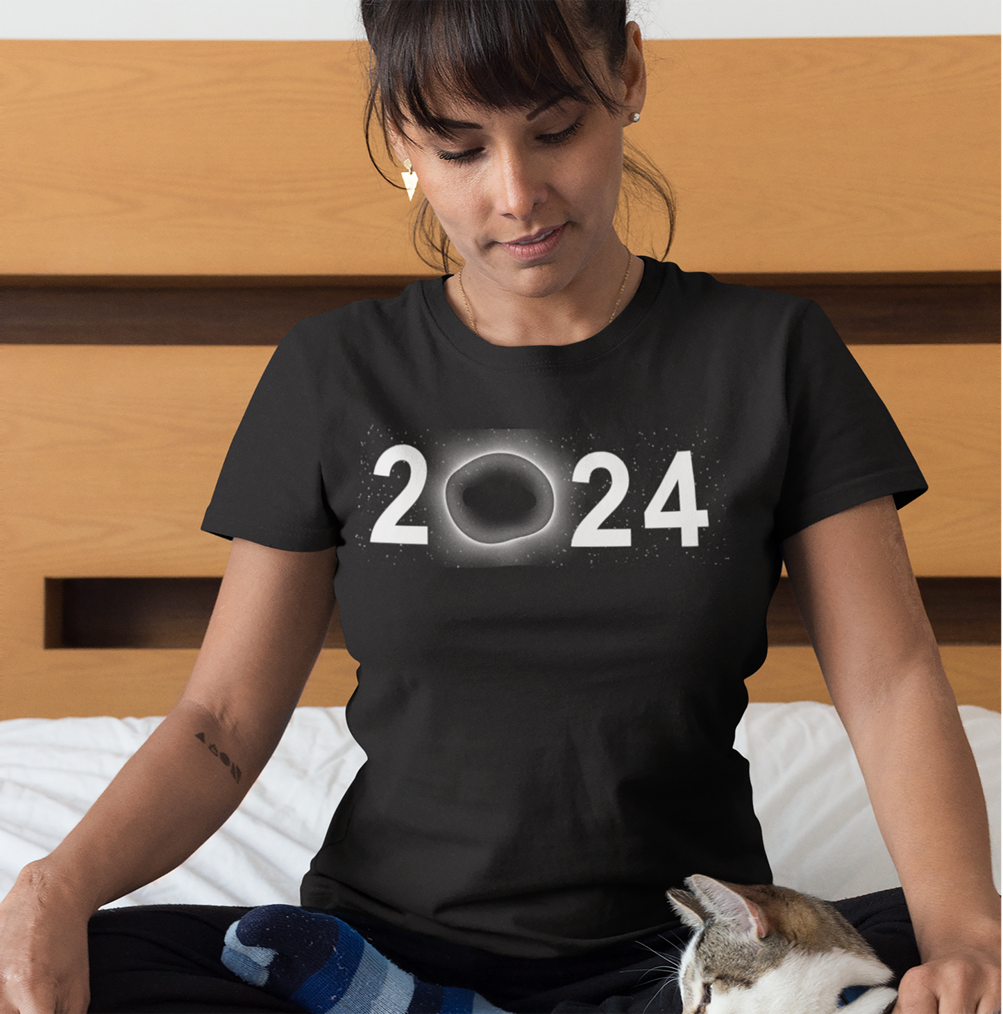 Eclipse 2024 Souvenir Unisex T-Shirt