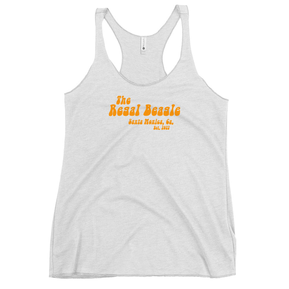 Regal Beagle Old School 70s Sitcom TV Show Women's Racerback Tank Top