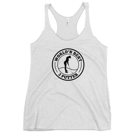 Funny Golf Quote Women's Golfer Joke Racerback Tank Top
