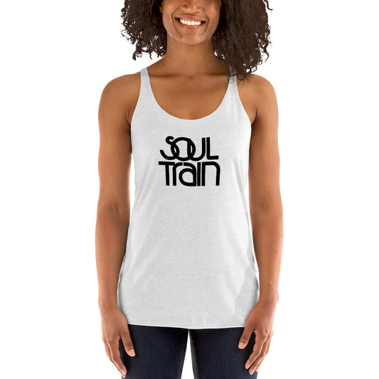 Soul Train Old School 70s Dance TV Show Women's Racerback Tank Top