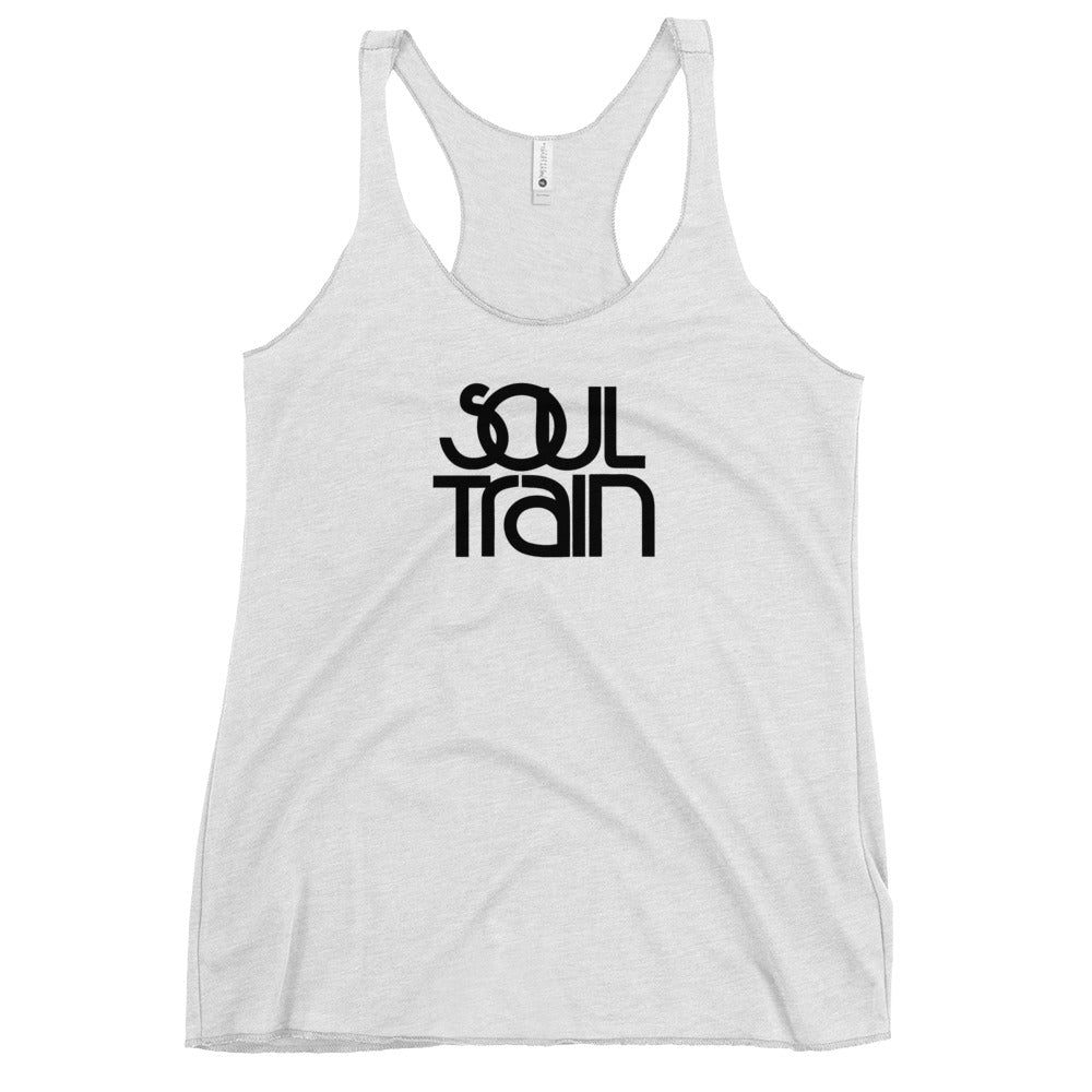 Soul Train Old School 70s Dance TV Show Women's Racerback Tank Top