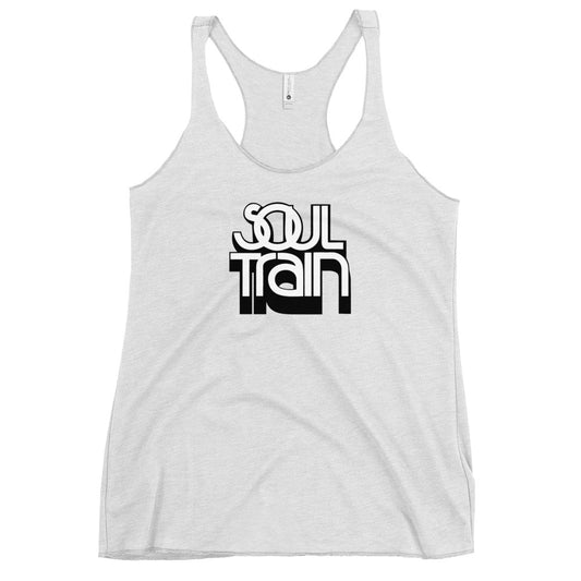 Soul Train Old School 70s Dance TV Show Women's Racerback Tank Top