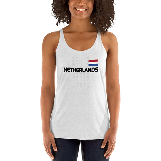 Netherlands National Soccer Football Team Dutch Fan Women's Racerback Tank Top