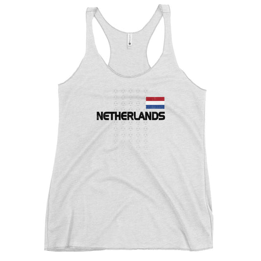 Netherlands National Soccer Football Team Dutch Fan Women's Racerback Tank Top