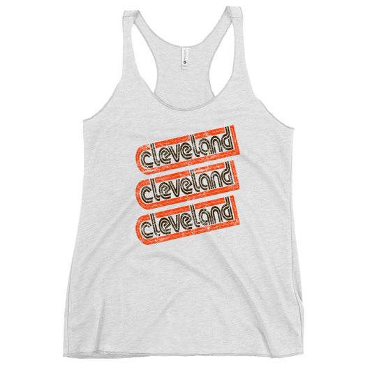 Cleveland Native Football Fan Women's Racerback Tank Top