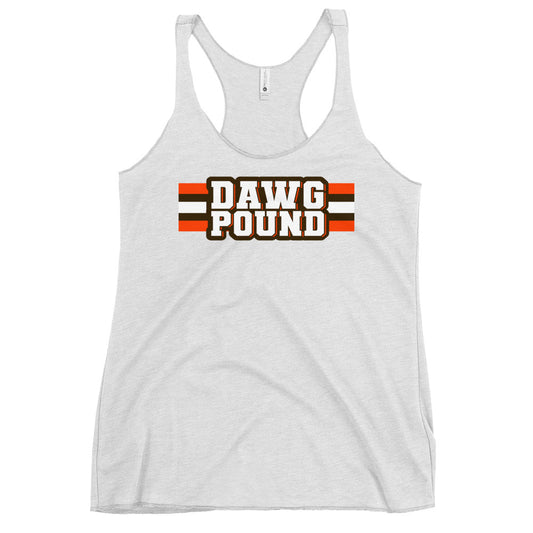Cleveland Native Football Fan Slogan Women's Racerback Tank Top
