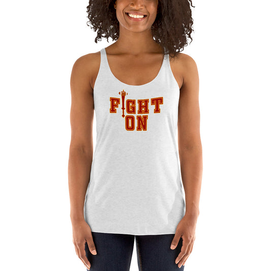 Cool Southern California Football Slogan Native Fan Women's Racerback Tank Top